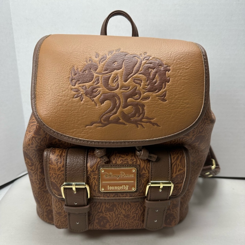 Loungefly Disney Parks Animal Kingdom 25th Anniversary Backpack 2023 - HTF
